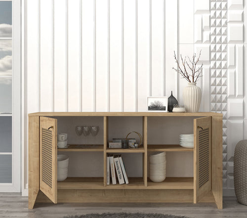 Sideboard mit 2 türen, Madura Eiche (1)