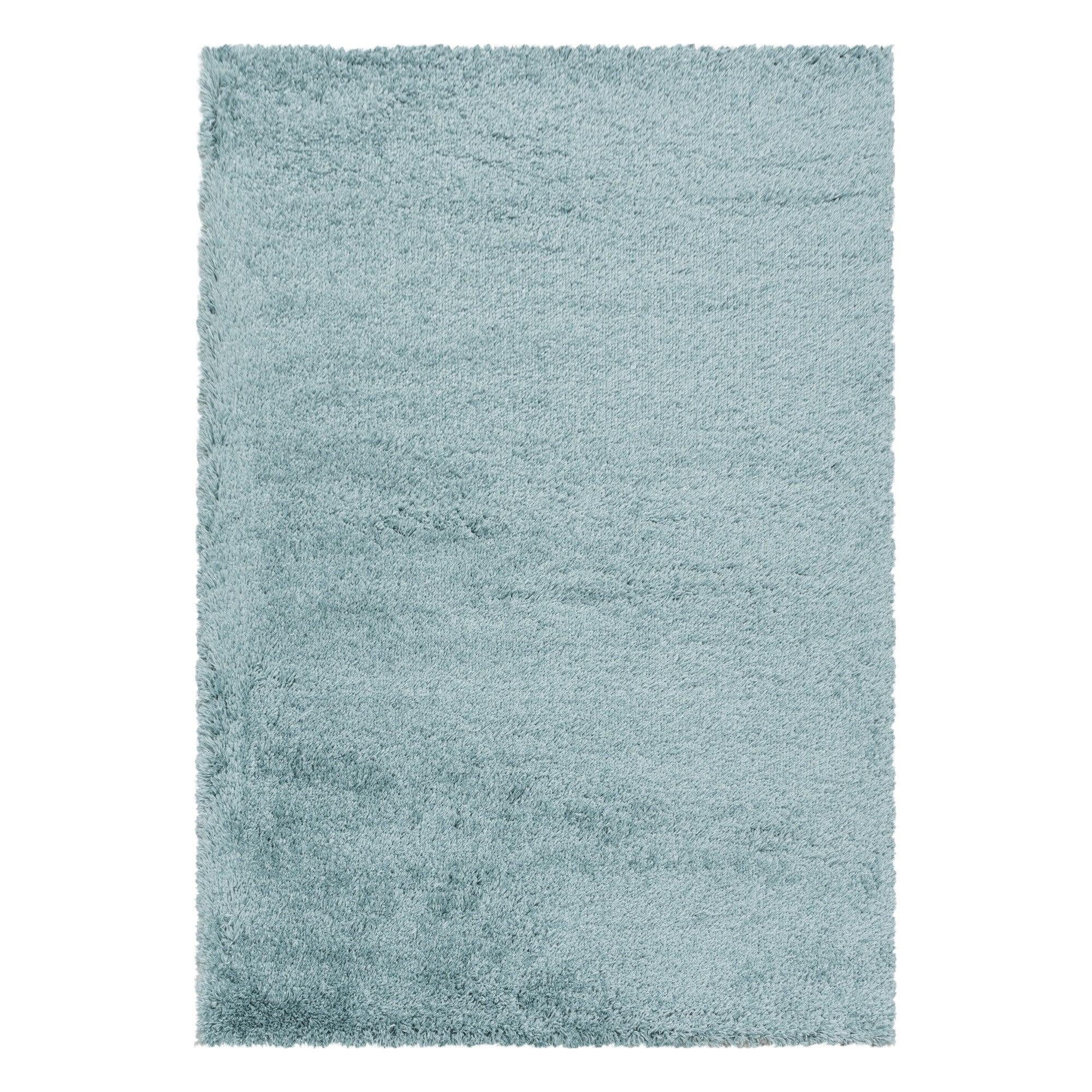 Teppich Fluffy 3500 Unicolor Blau