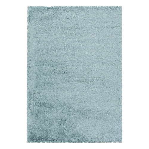 Teppich Fluffy 3500 Unicolor Blau