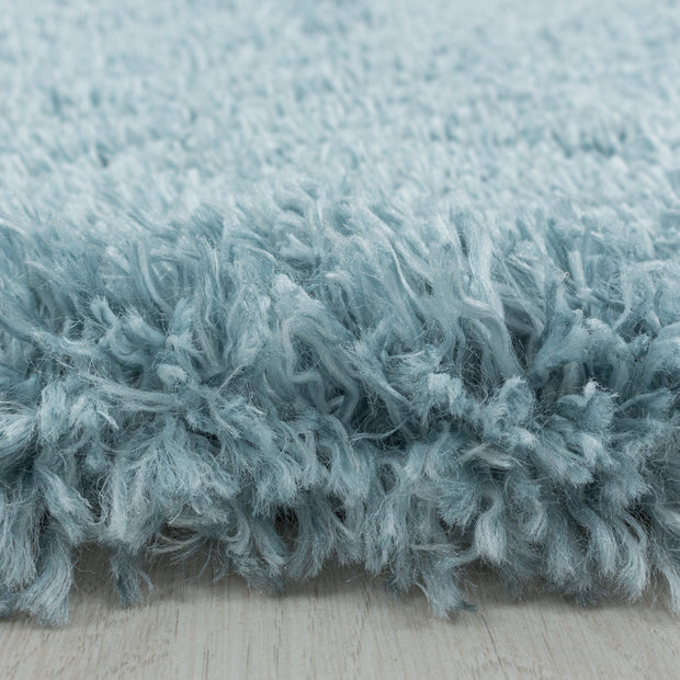 Teppich Fluffy 3500 Unicolor Blau (3)