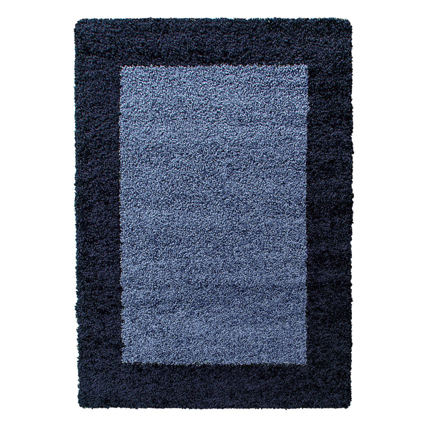 Teppich Life 1503 Border Blau