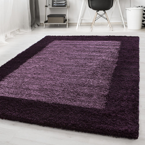 Teppich Life 1503 Border Violett (1)