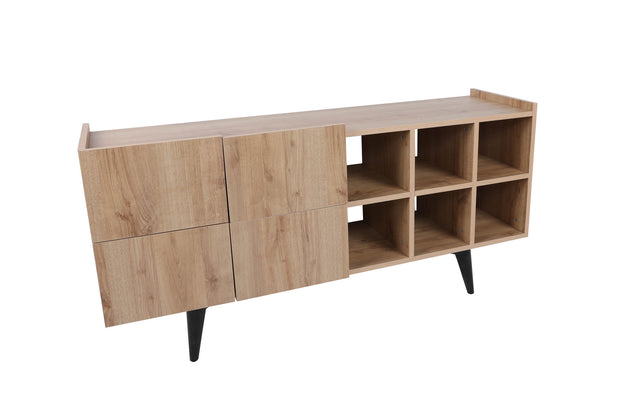 Sideboard mit 4 türen, Both Eiche (1)