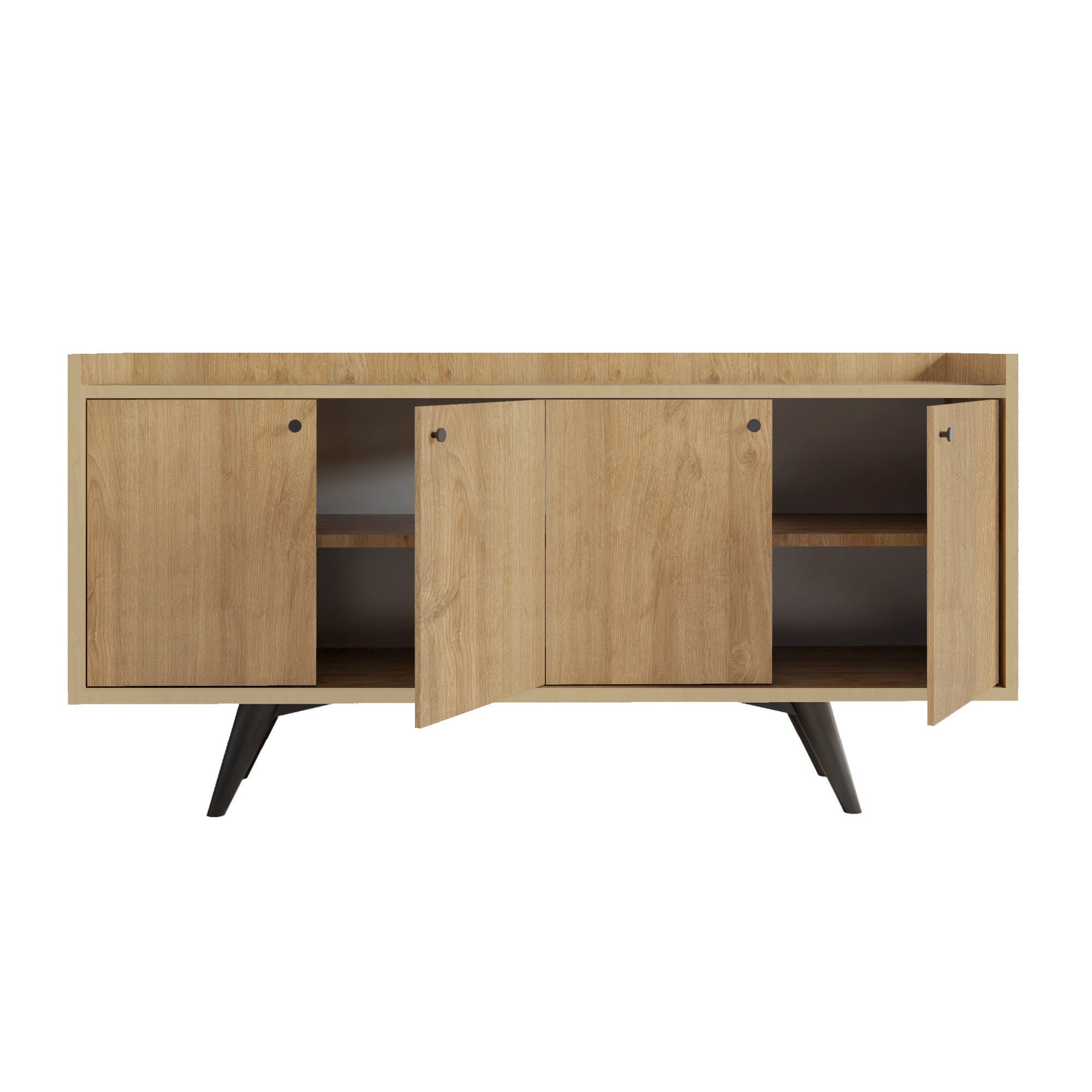 Sideboard mit 4 türen, Lizbon Eiche (3)