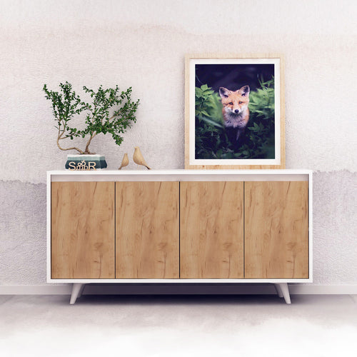 Sideboard mit 4 türen, Nossa Eiche (1)