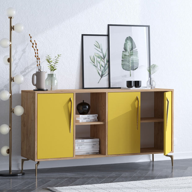 Sideboard mit 3 türen, Suder Eiche (1)