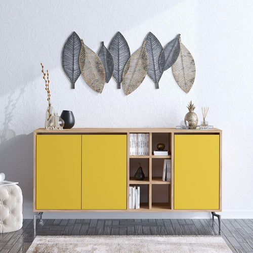 Sideboard mit 3 türen, Kaja Eiche