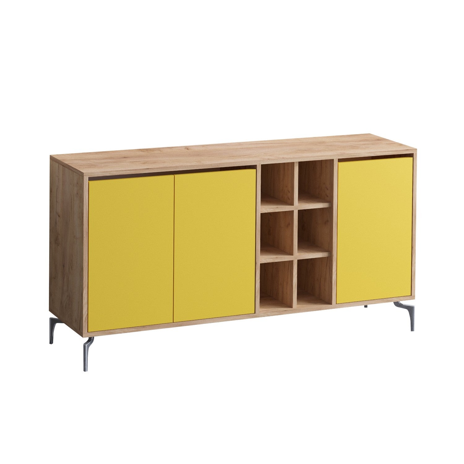 Sideboard mit 3 türen, Kaja Eiche (3)