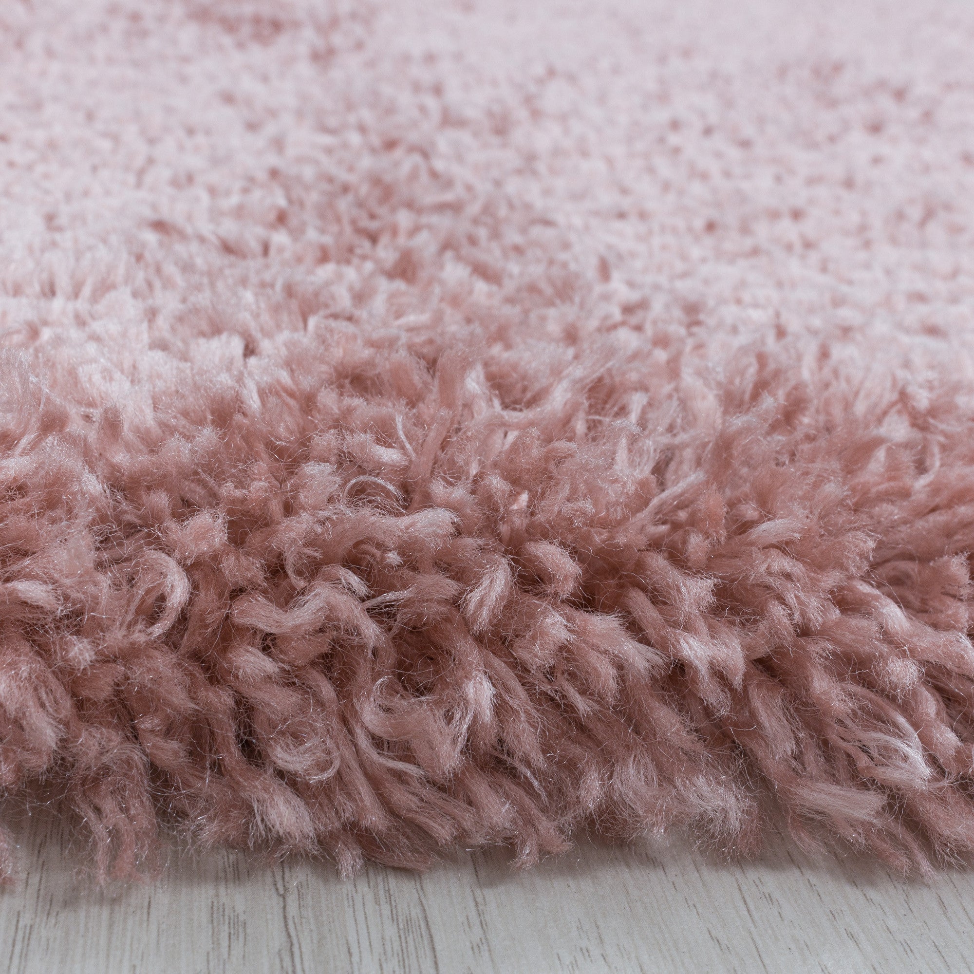 Teppich Fluffy 3500 Unicolor Rosa (3)