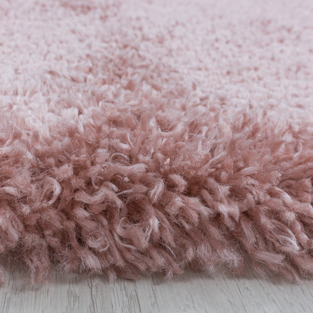 Teppich Fluffy 3500 Unicolor Rosa (3)