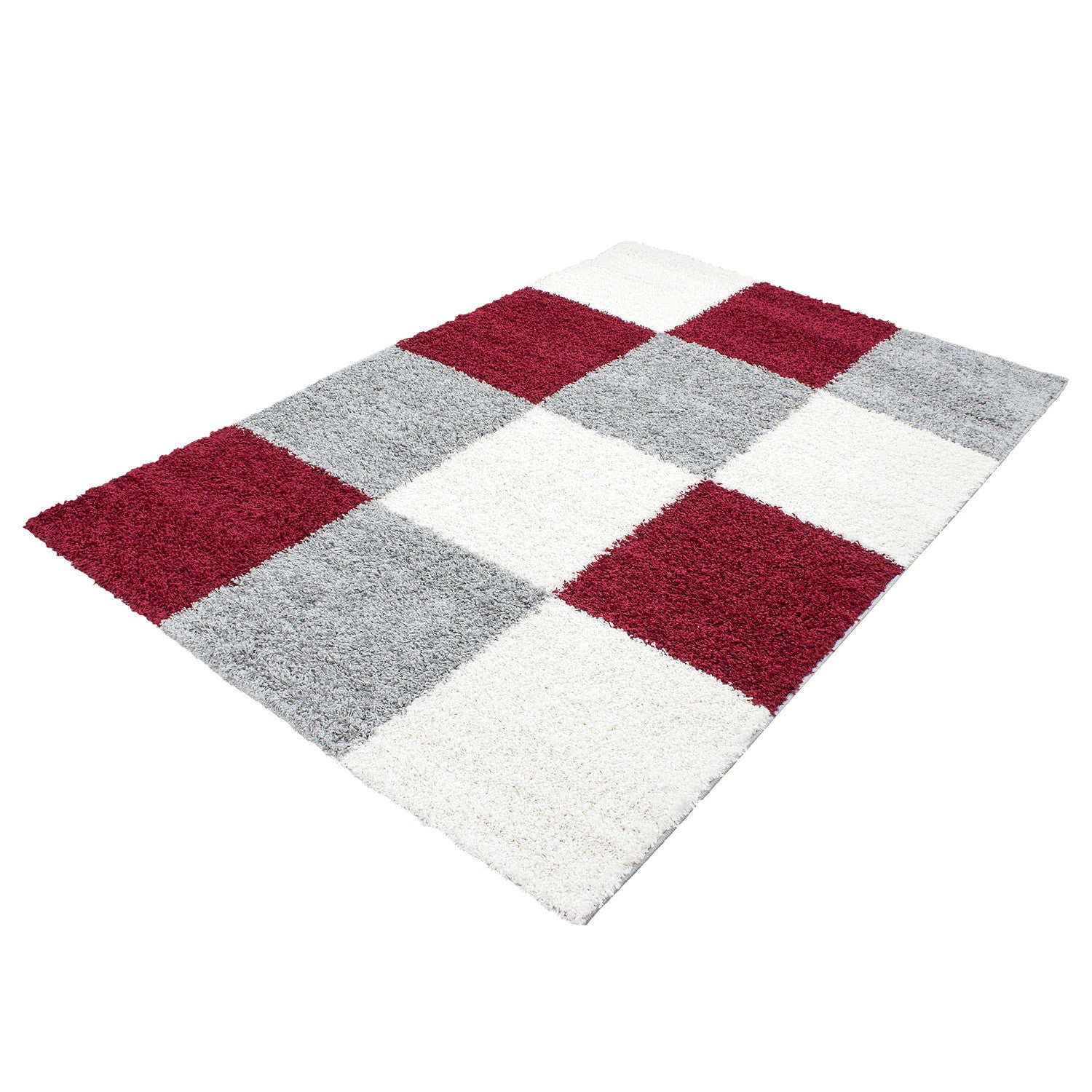 Teppich Life 1501 Checkered Rot (2)