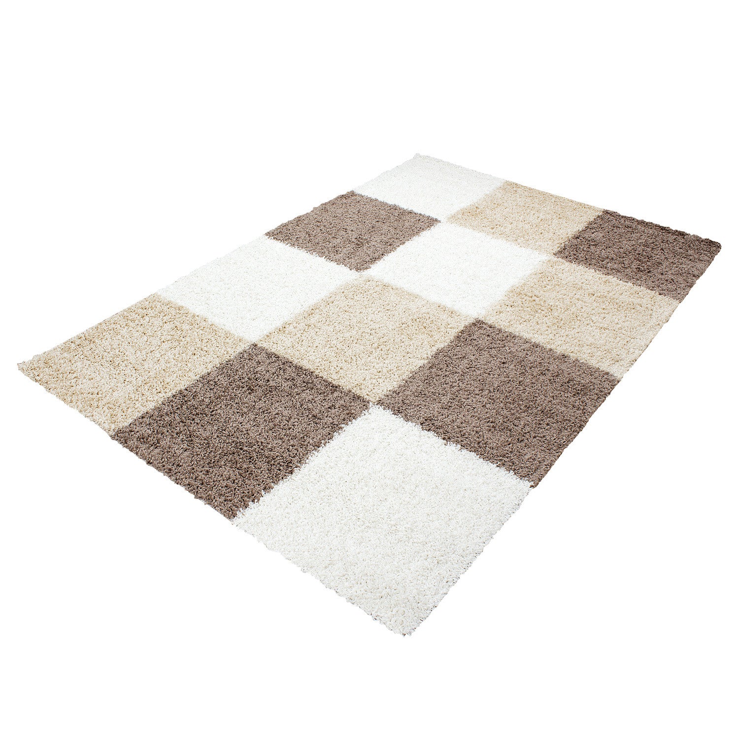 Teppich Life 1501 Checkered Cappuccino (2)