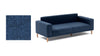 Sofa 3-Sitzer mit Stoff, Franz Blau (5)