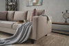 Sofa 3-Sitzer mit Stoff, Kale Creme (2)