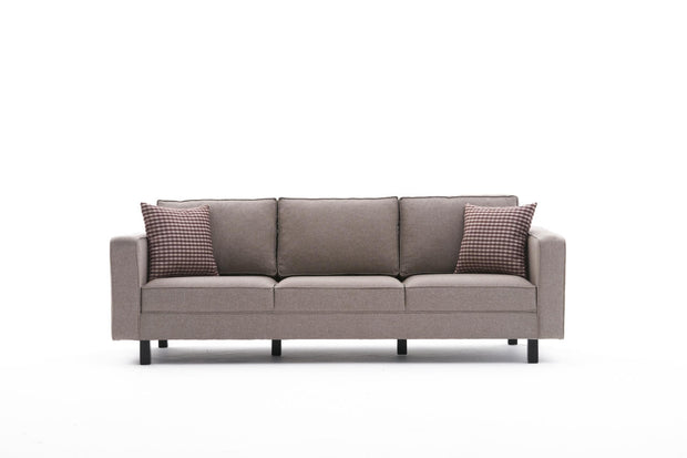 Sofa 3-Sitzer mit Stoff, Kale Creme (4)