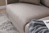 Sofa 2-Sitzer mit Stoff, Eva Creme (2)