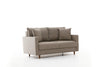 Sofa 2-Sitzer mit Stoff, Eva Creme (5)