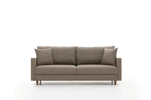 Sofa 3-Sitzer mit Stoff, Eva Creme (3)