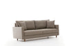 Sofa 3-Sitzer mit Stoff, Eva Creme (4)