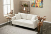 Sofa 2-Sitzer mit Stoff, Berlin Creme (1)