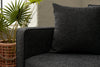 Sofa 2-Sitzer mit Stoff, Berlin Anthrazit (2)