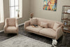 Schlafsofa 3-Sitzer mit Stoff, Simena Beige (2)