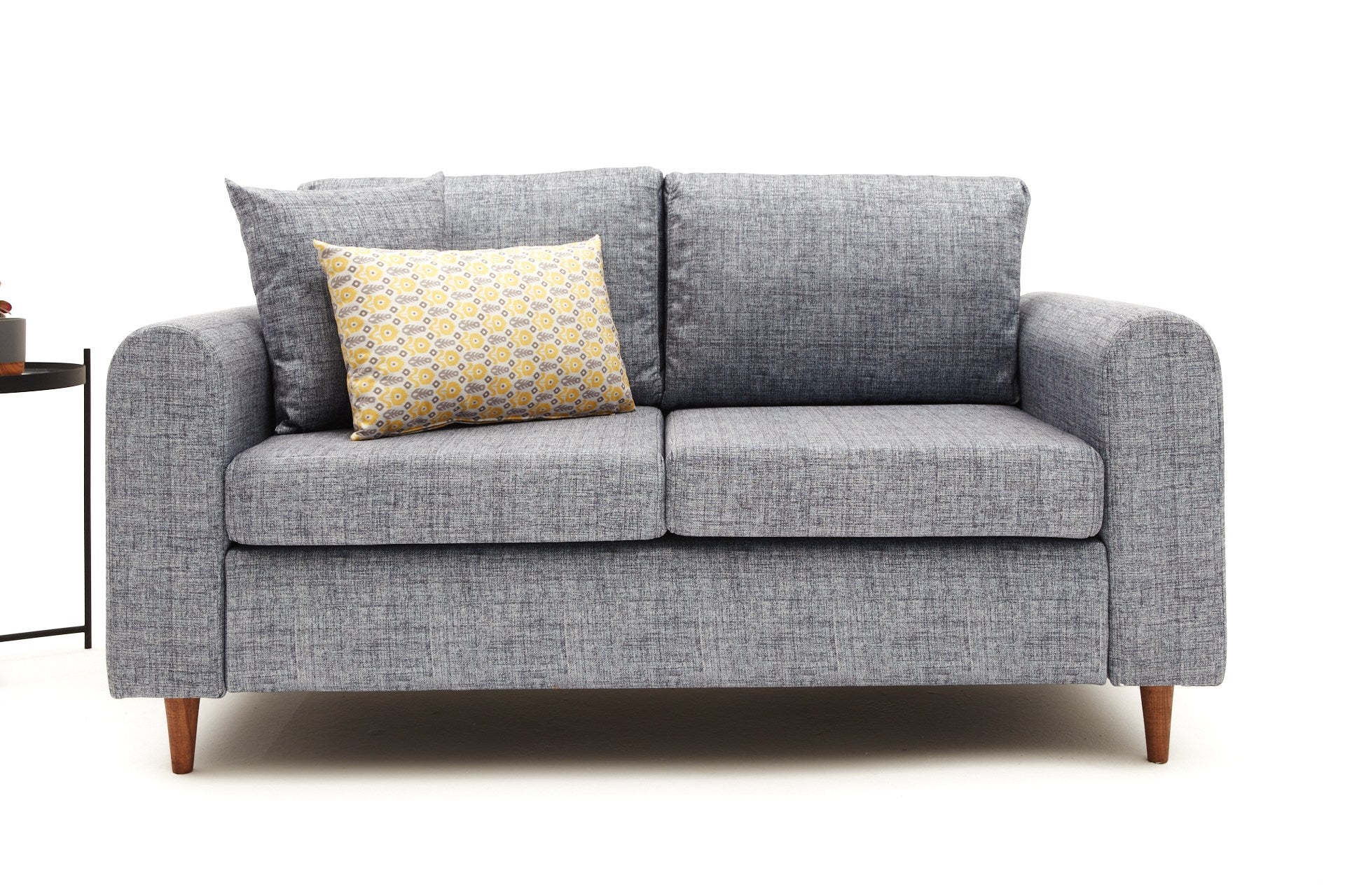 Sofa 2-Sitzer mit Stoff, Salem Grau (2)