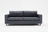 Sofa 3-Sitzer mit Stoff, Step Anthrazit (3)