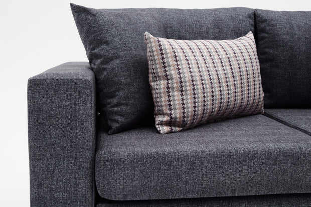 Sofa 3-Sitzer mit Stoff, Step Anthrazit (5)