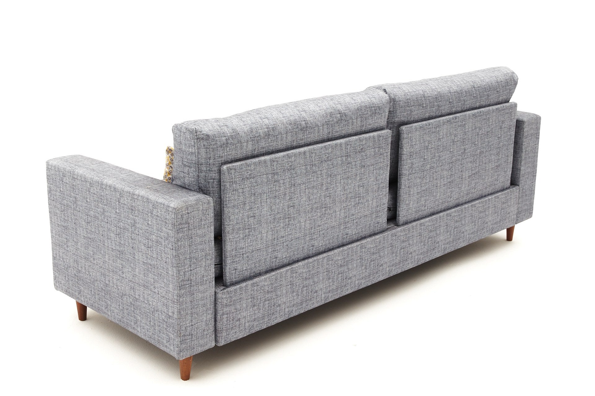 Sofa 3-Sitzer mit Stoff, Step Grau (2)