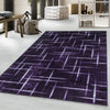 Teppich Costa 3521 Striped Violett (1)