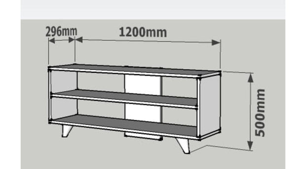 TV-Möbel One Weiß (3)