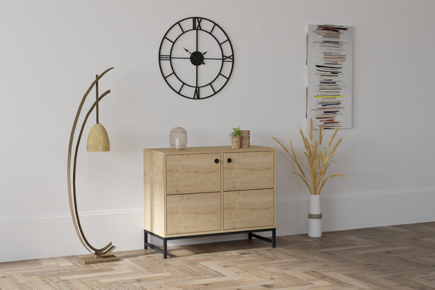 Sideboard mit 2 türen, Sedef Eiche