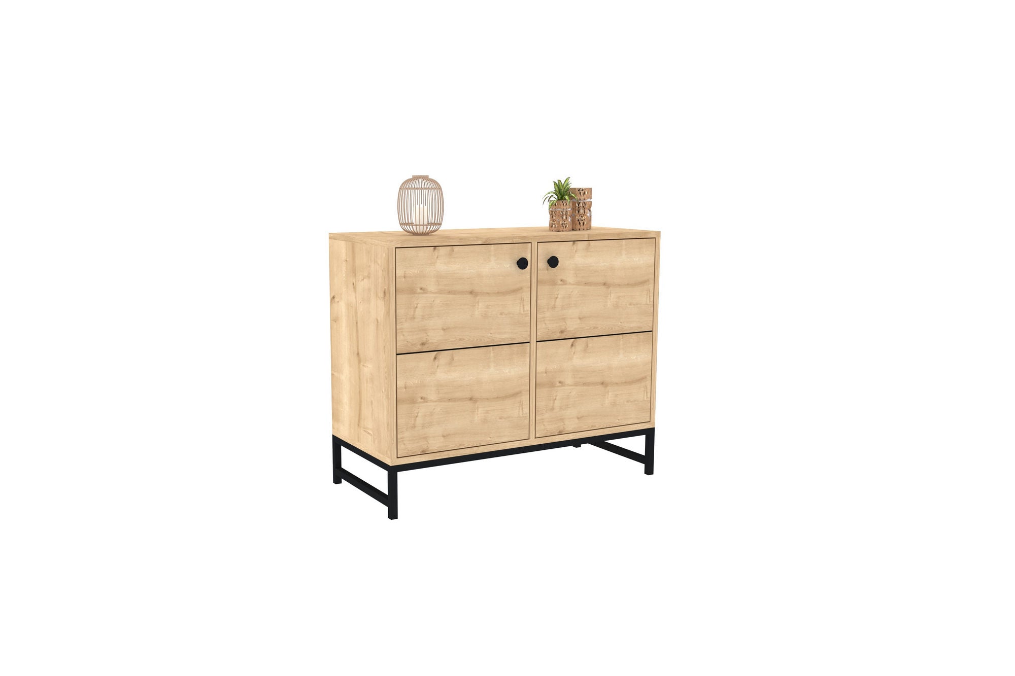 Sideboard mit 2 türen, Sedef Eiche (1)