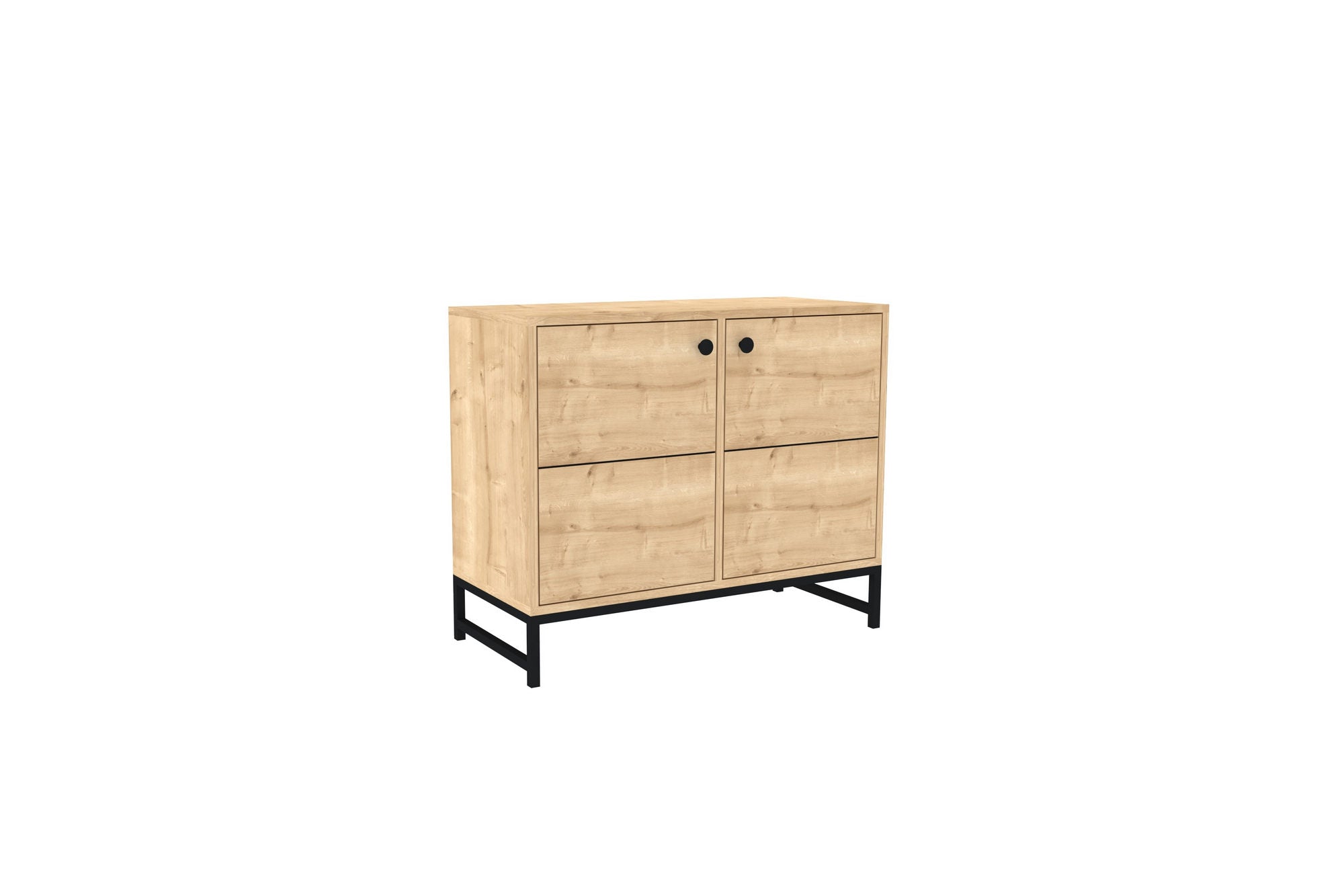 Sideboard mit 2 türen, Sedef Eiche (2)