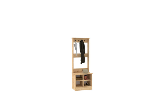 Flurgarderobe Fasitano Eiche (1)