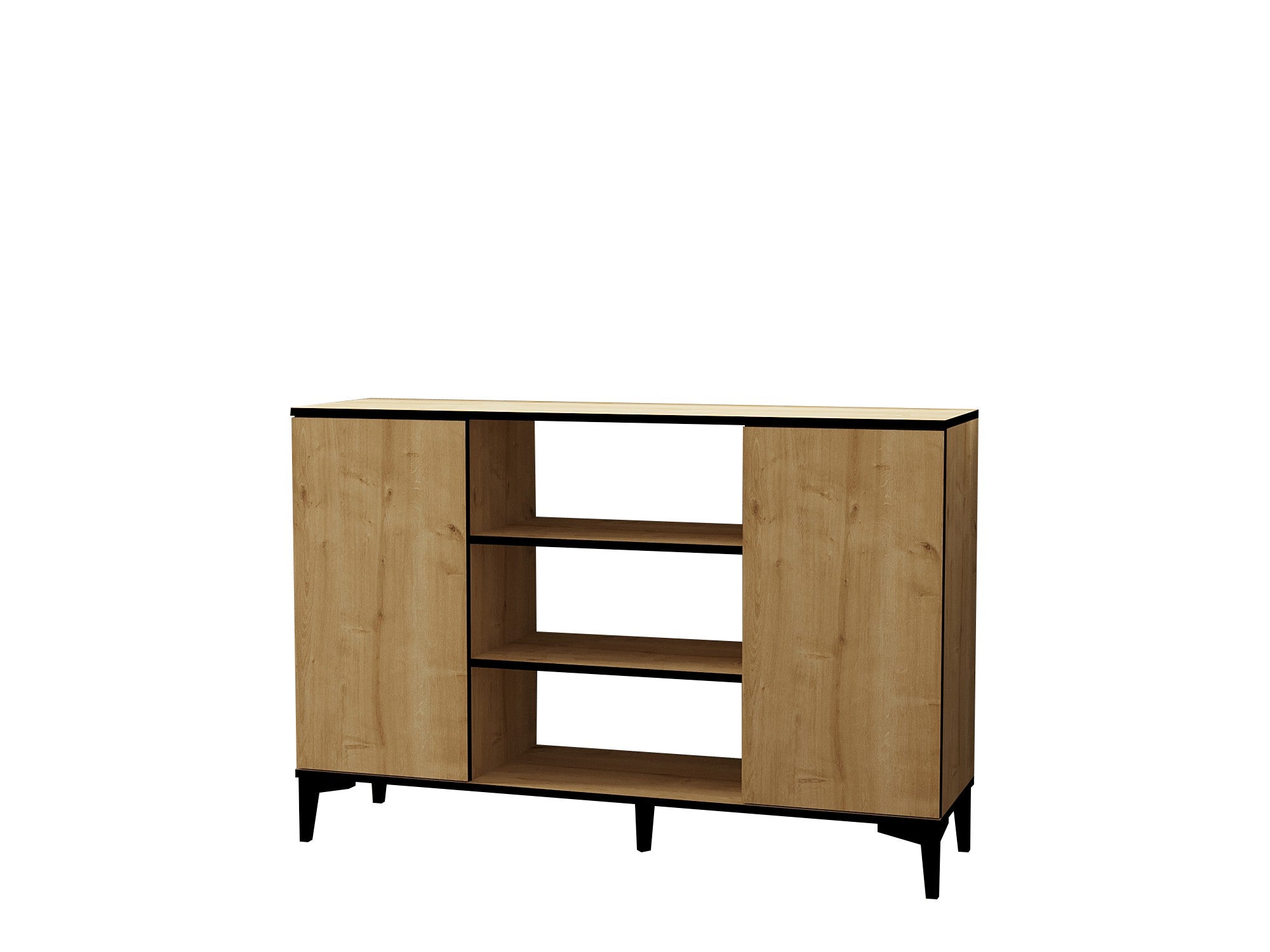 Sideboard mit 2 türen, Ebin Eiche (3)