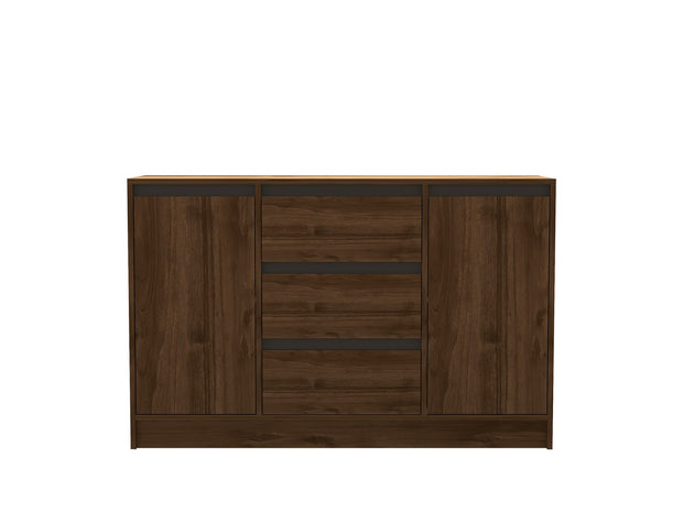 Sideboard mit 3 schubladen und 2 türen, Onat Anthrazit (4)