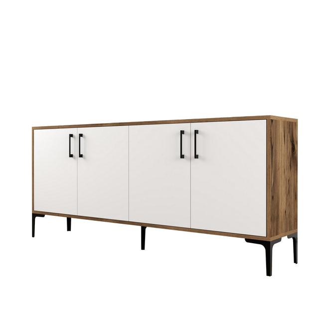 Sideboard mit 4 türen, Kiev Nussbaum (4)