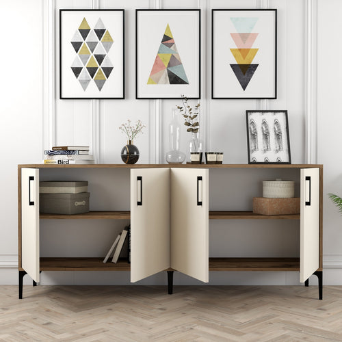 Sideboard mit 4 türen, Kiev Creme (1)