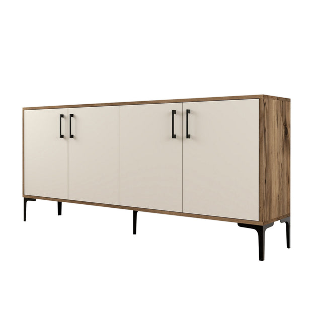 Sideboard mit 4 türen, Kiev Creme (6)