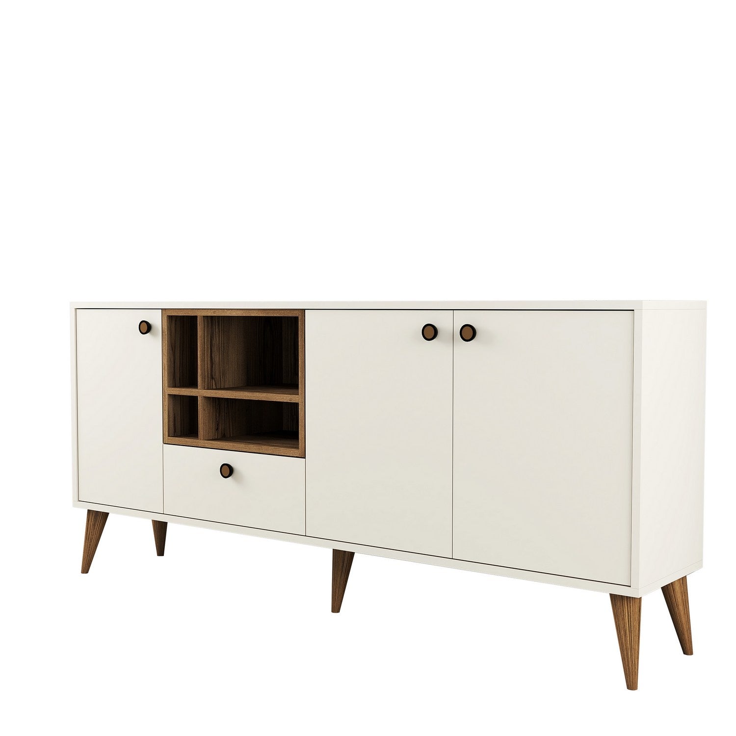 Sideboard mit 4 türen, Napoli Creme (5)