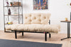 Schlafsofa 2-Sitzer mit Stoff, Nitta Creme (3)