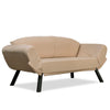 Schlafsofa 2-Sitzer mit Stoff, Genzo Creme (2)