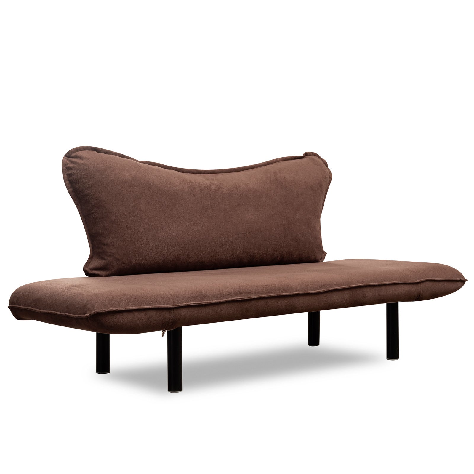 Schlafsofa 2-Sitzer mit Stoff, Chatto Braun (3)