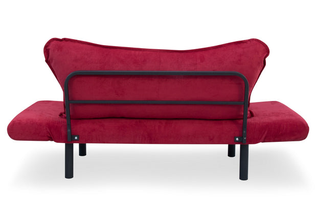 Schlafsofa 2-Sitzer mit Stoff, Chatto Bordeaux (2)