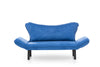 Schlafsofa 2-Sitzer mit Stoff, Chatto Blau (6)