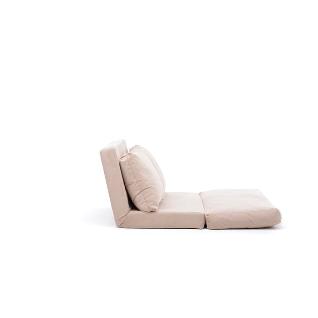 Schlafsofa 2-Sitzer mit Stoff, Taida Creme (3)