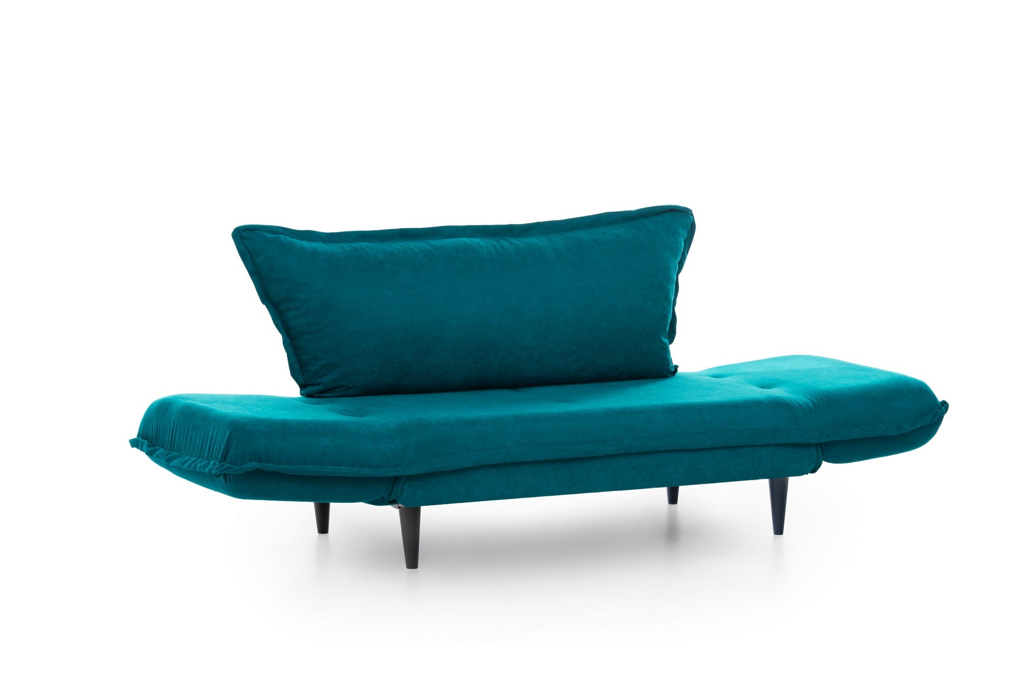 Schlafsofa 2-Sitzer mit Stoff, Vino Blau (3)