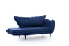 Schlafsofa 2-Sitzer mit Stoff, Vino Blau (4)